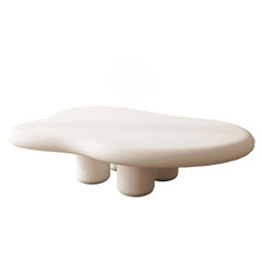 Sculptural Fiberglass Coffee Table, 120 x 89 x 30 cm
