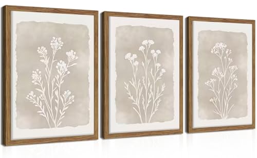 Floral Wall Art Set of Three