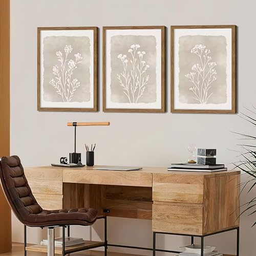 Floral Wall Art Set of Three