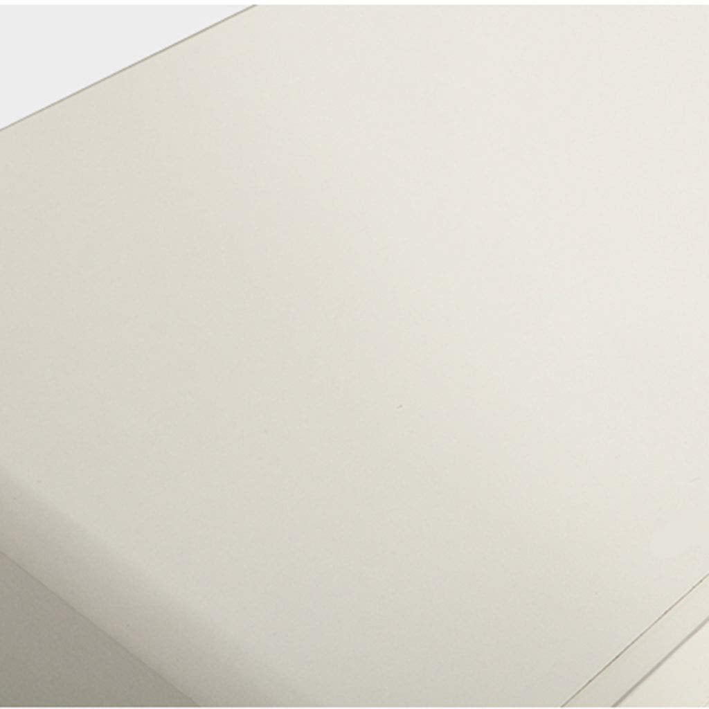 White Two-Drawer Nightstands, Set of Two