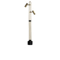 Copper Floor Lamp with Multi-Directional Shades