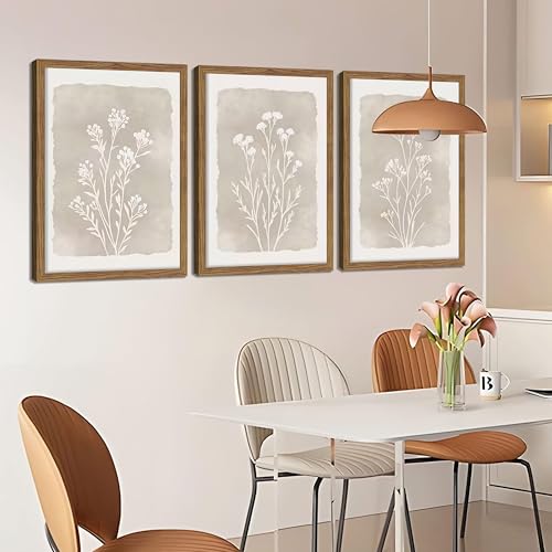 Floral Wall Art Set of Three
