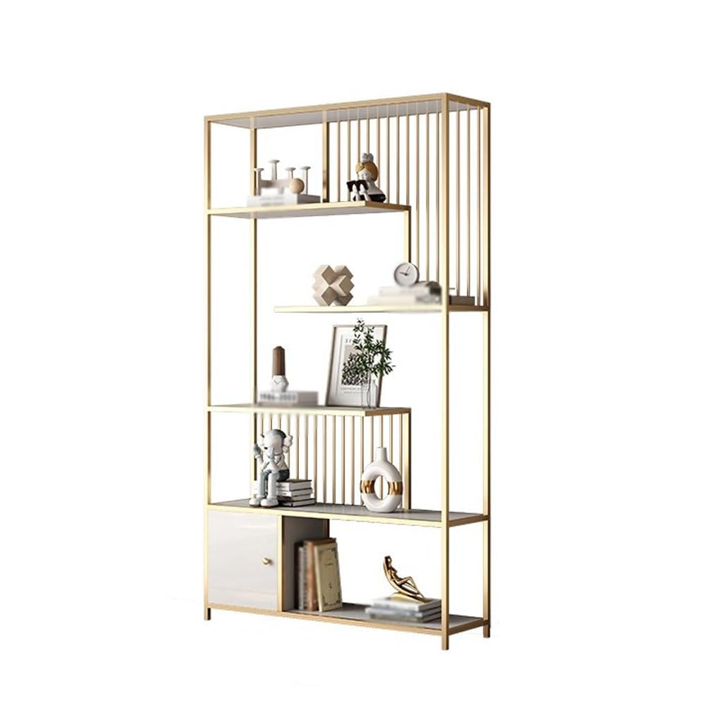 Open Metal Bookcase and Display Divider