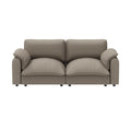 Linen Pull-Out Sofa Bed, 2.1 m