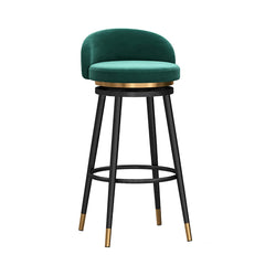 Velvet Swivel Bar Stools, 75 cm Seat Height