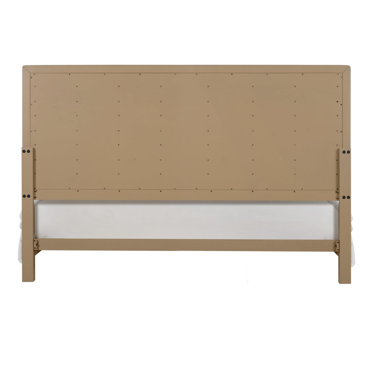King Panel Bed Frame with Slats