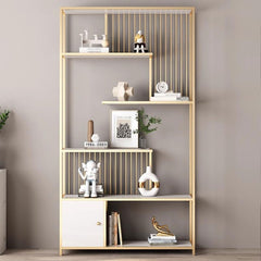 Open Metal Bookcase and Display Divider