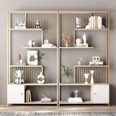 Open Metal Bookcase and Display Divider
