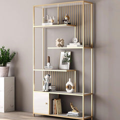Open Metal Bookcase and Display Divider