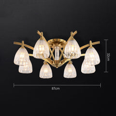 Indoor Chandelier, 87 x 32 cm