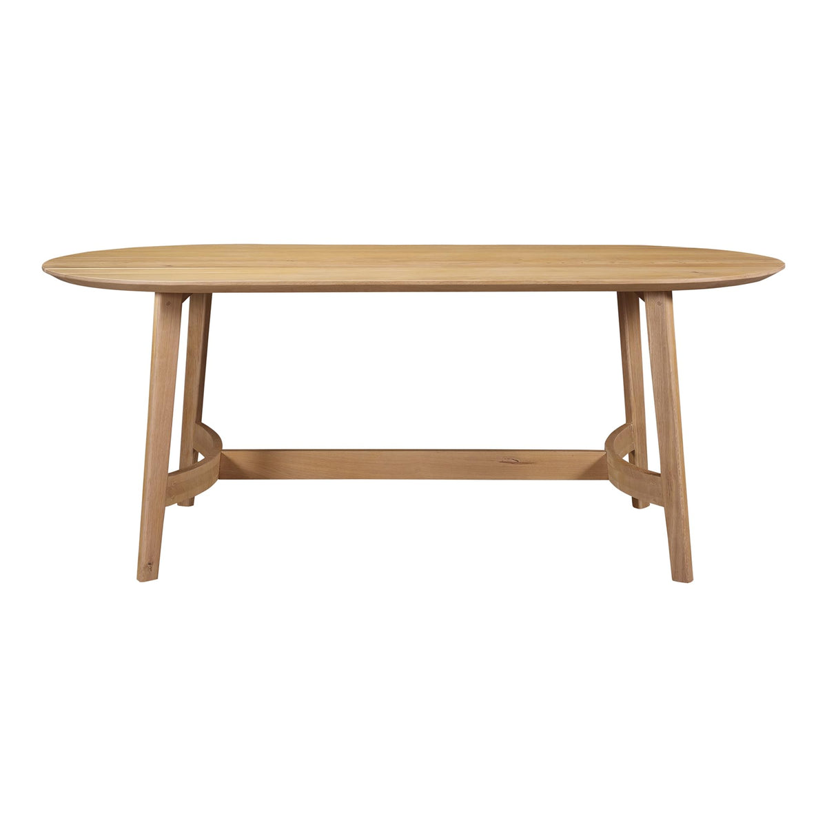Solid Oak Dining Table, 76 x 36 in