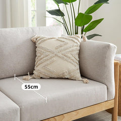 Upholstered Loveseat with Wooden Legs