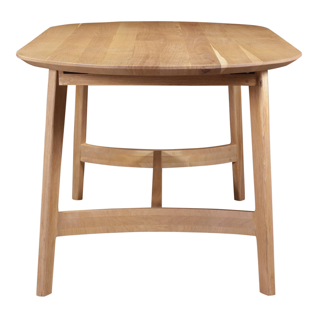 Solid Oak Dining Table, 76 x 36 in