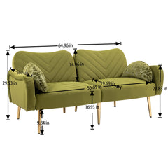 Upholstered Loveseat and Accent Chair Collection