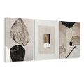 Framed Abstract Wall Art Set of Three