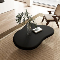 Sculptural Fiberglass Coffee Table, 120 x 89 x 30 cm