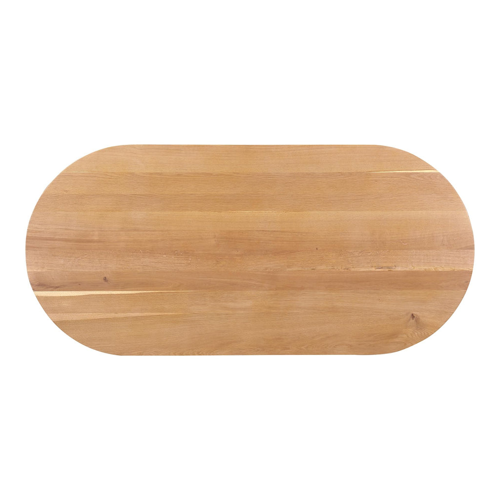 Solid Oak Dining Table, 76 x 36 in