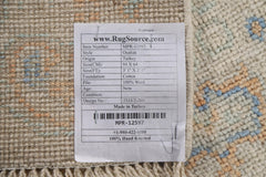 Hand-Knotted Transitional Wool Rug in Multiple Sizes