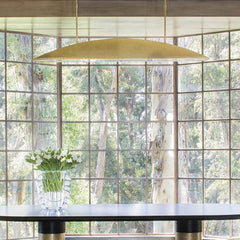 Retro Copper-Tone Chandelier, 152 x 70 cm